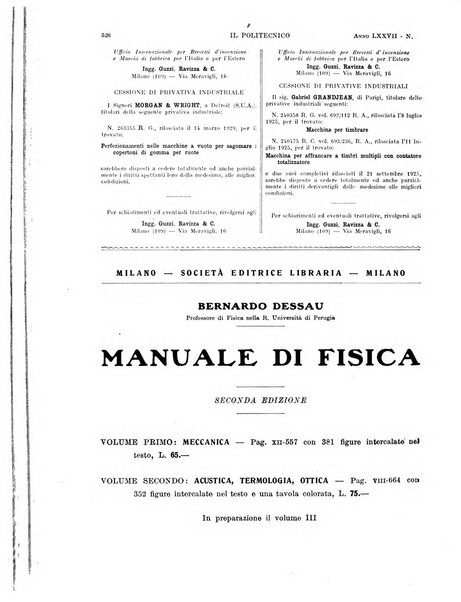 Il politecnico rivista di ingegneria, tecnologia, industria economia, arte