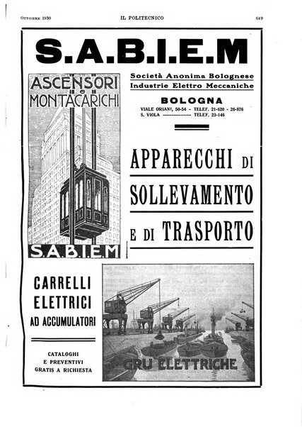 Il politecnico rivista di ingegneria, tecnologia, industria economia, arte