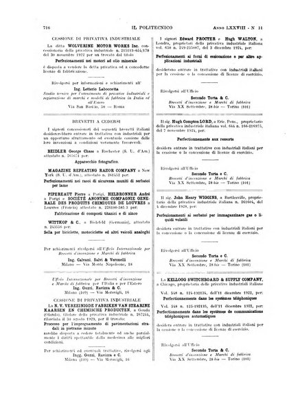 Il politecnico rivista di ingegneria, tecnologia, industria economia, arte