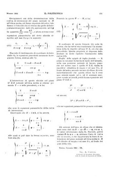 Il politecnico rivista di ingegneria, tecnologia, industria economia, arte