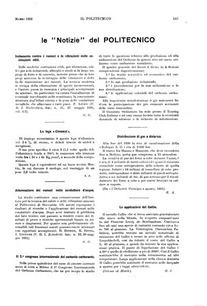 Il politecnico rivista di ingegneria, tecnologia, industria economia, arte