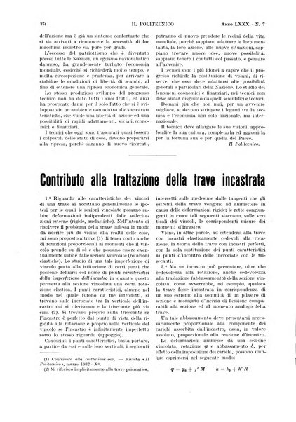 Il politecnico rivista di ingegneria, tecnologia, industria economia, arte