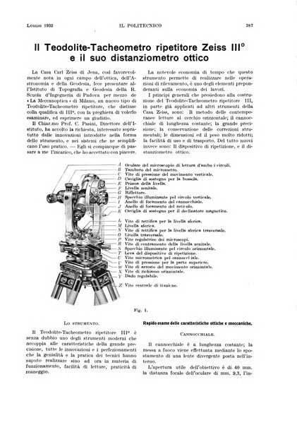 Il politecnico rivista di ingegneria, tecnologia, industria economia, arte