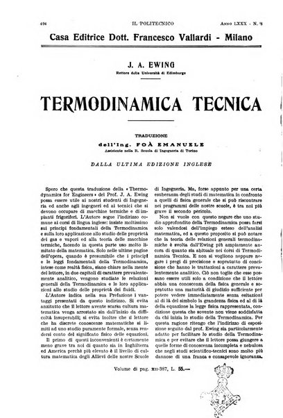 Il politecnico rivista di ingegneria, tecnologia, industria economia, arte