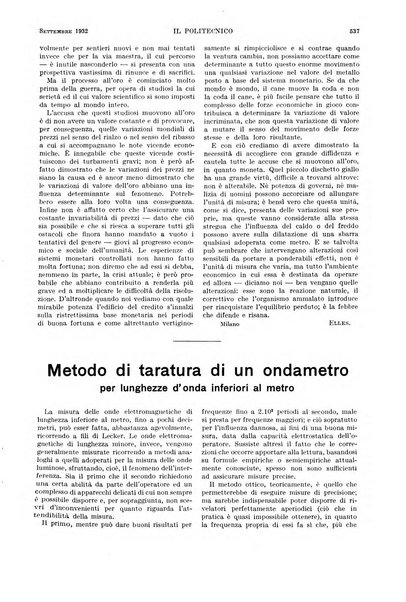 Il politecnico rivista di ingegneria, tecnologia, industria economia, arte