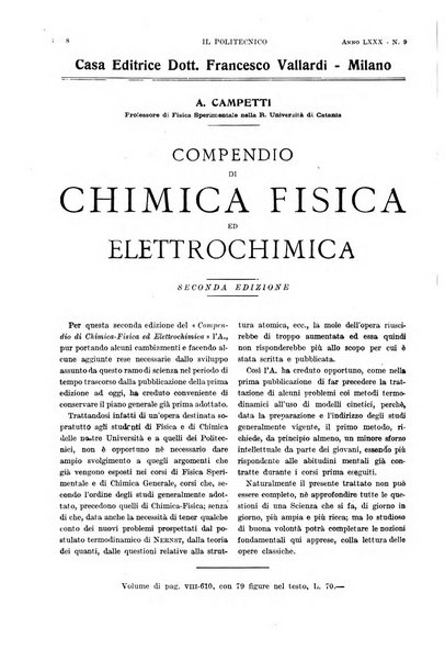 Il politecnico rivista di ingegneria, tecnologia, industria economia, arte