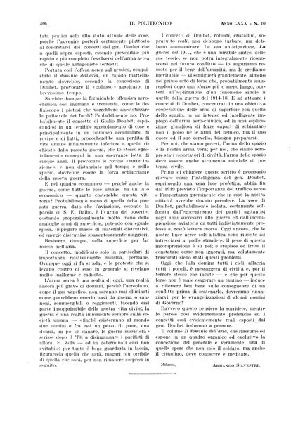 Il politecnico rivista di ingegneria, tecnologia, industria economia, arte