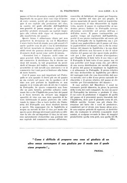 Il politecnico rivista di ingegneria, tecnologia, industria economia, arte