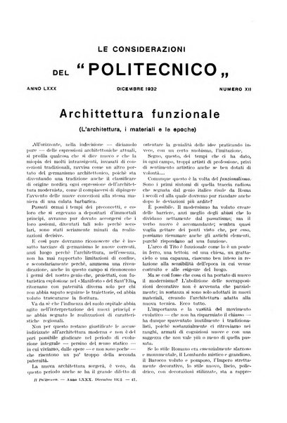 Il politecnico rivista di ingegneria, tecnologia, industria economia, arte