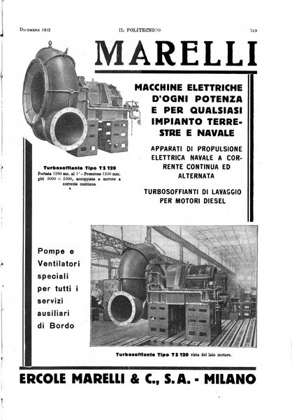 Il politecnico rivista di ingegneria, tecnologia, industria economia, arte