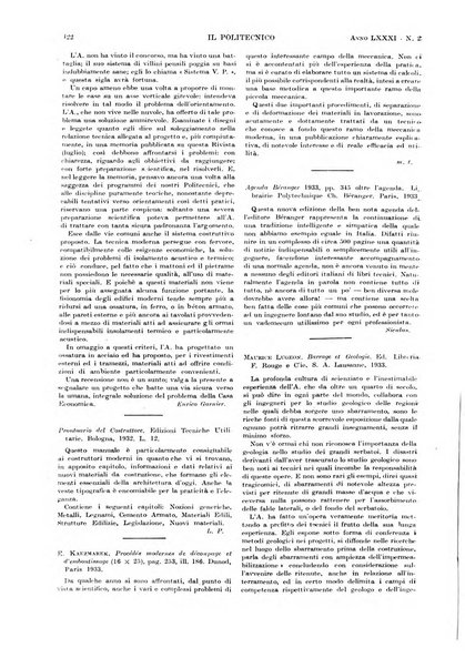 Il politecnico rivista di ingegneria, tecnologia, industria economia, arte