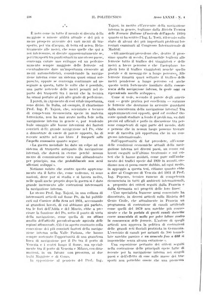 Il politecnico rivista di ingegneria, tecnologia, industria economia, arte