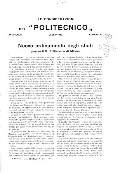 Il politecnico rivista di ingegneria, tecnologia, industria economia, arte