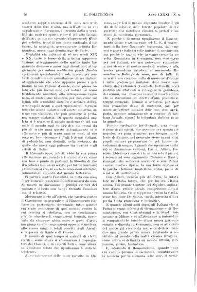 Il politecnico rivista di ingegneria, tecnologia, industria economia, arte