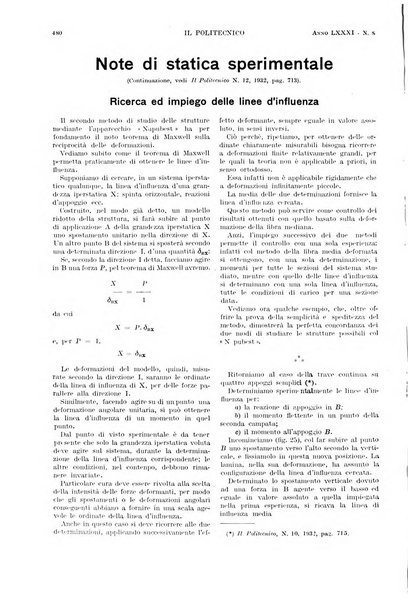 Il politecnico rivista di ingegneria, tecnologia, industria economia, arte