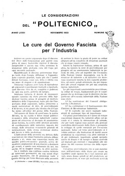 Il politecnico rivista di ingegneria, tecnologia, industria economia, arte