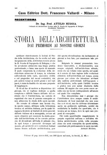 Il politecnico rivista di ingegneria, tecnologia, industria economia, arte