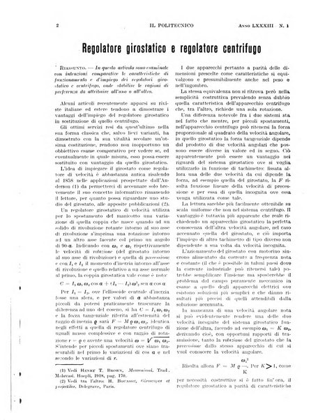 Il politecnico rivista di ingegneria, tecnologia, industria economia, arte