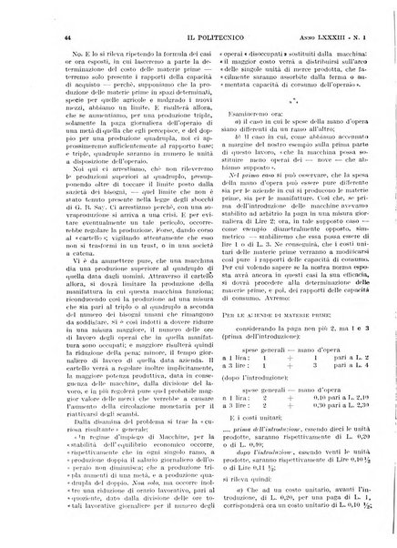 Il politecnico rivista di ingegneria, tecnologia, industria economia, arte