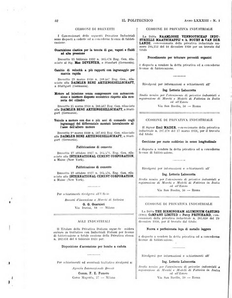 Il politecnico rivista di ingegneria, tecnologia, industria economia, arte