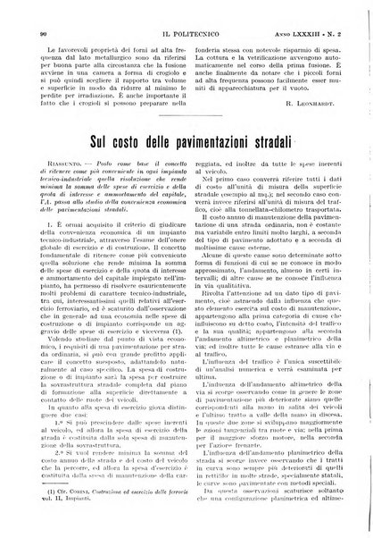 Il politecnico rivista di ingegneria, tecnologia, industria economia, arte