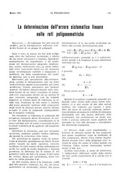 Il politecnico rivista di ingegneria, tecnologia, industria economia, arte