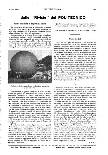 Il politecnico rivista di ingegneria, tecnologia, industria economia, arte