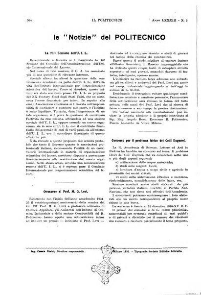 Il politecnico rivista di ingegneria, tecnologia, industria economia, arte