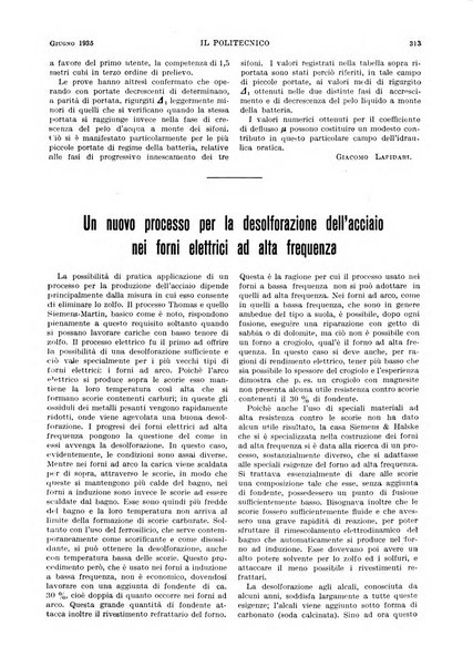 Il politecnico rivista di ingegneria, tecnologia, industria economia, arte