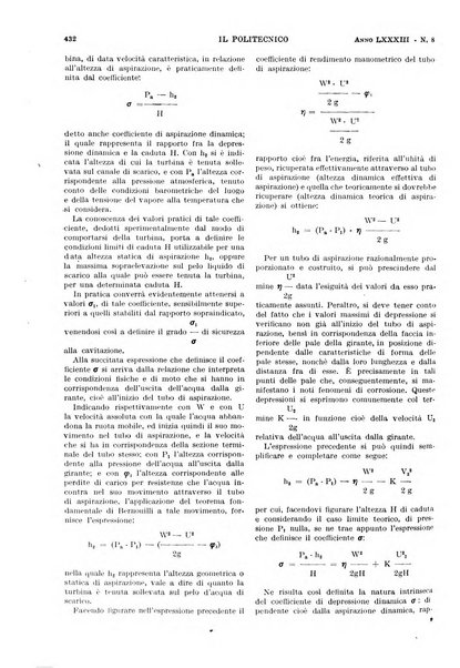 Il politecnico rivista di ingegneria, tecnologia, industria economia, arte