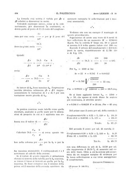 Il politecnico rivista di ingegneria, tecnologia, industria economia, arte