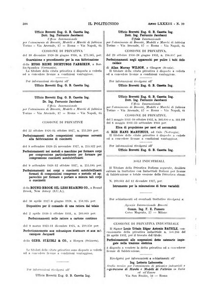 Il politecnico rivista di ingegneria, tecnologia, industria economia, arte