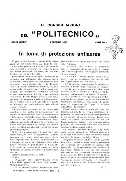 Il politecnico rivista di ingegneria, tecnologia, industria economia, arte