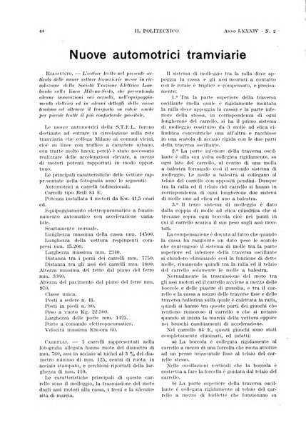 Il politecnico rivista di ingegneria, tecnologia, industria economia, arte