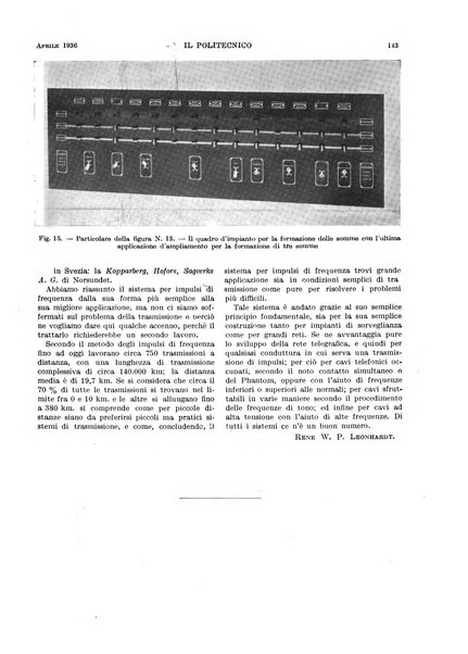 Il politecnico rivista di ingegneria, tecnologia, industria economia, arte