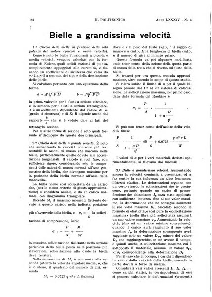 Il politecnico rivista di ingegneria, tecnologia, industria economia, arte