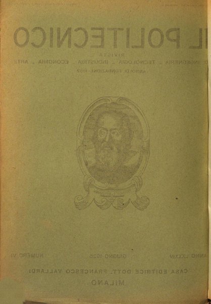 Il politecnico rivista di ingegneria, tecnologia, industria economia, arte