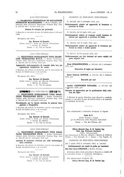 Il politecnico rivista di ingegneria, tecnologia, industria economia, arte