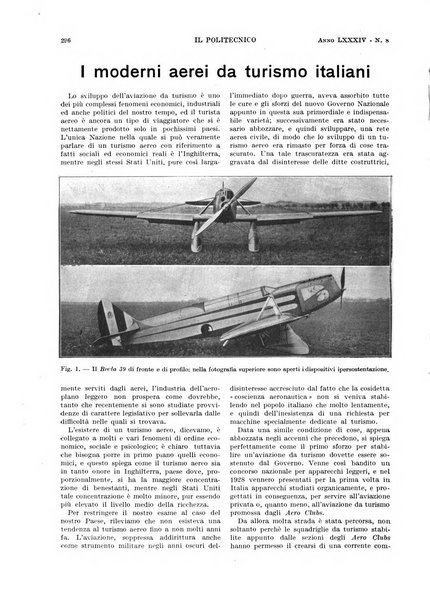 Il politecnico rivista di ingegneria, tecnologia, industria economia, arte