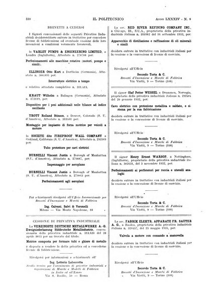 Il politecnico rivista di ingegneria, tecnologia, industria economia, arte