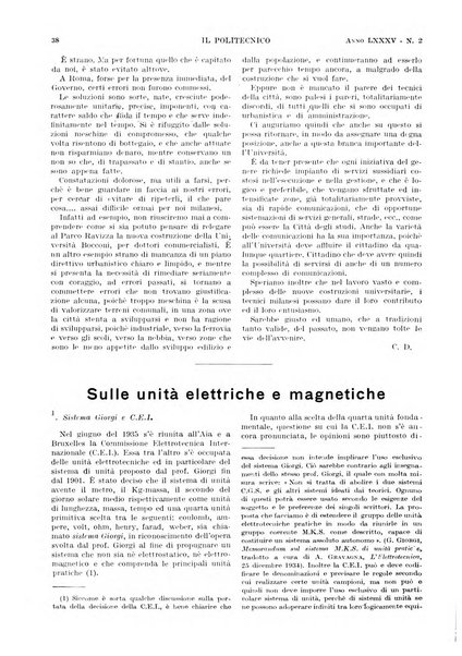 Il politecnico rivista di ingegneria, tecnologia, industria economia, arte