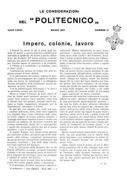 Il politecnico rivista di ingegneria, tecnologia, industria economia, arte