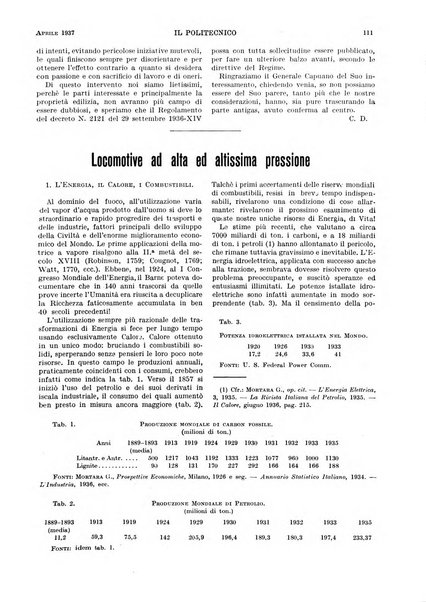 Il politecnico rivista di ingegneria, tecnologia, industria economia, arte