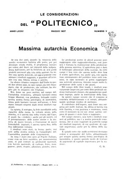 Il politecnico rivista di ingegneria, tecnologia, industria economia, arte