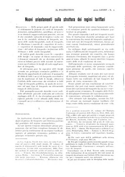 Il politecnico rivista di ingegneria, tecnologia, industria economia, arte