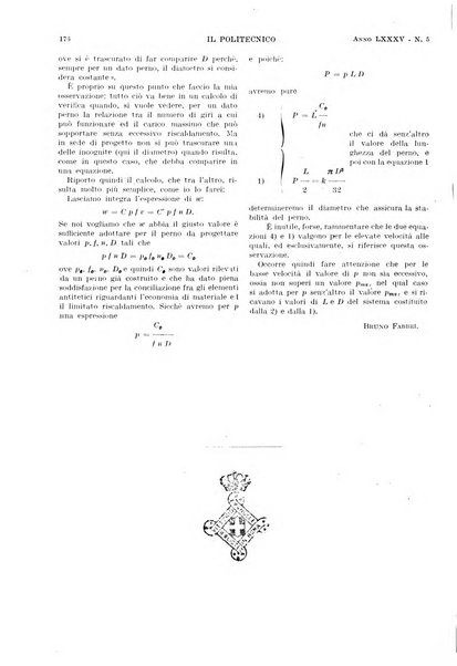 Il politecnico rivista di ingegneria, tecnologia, industria economia, arte