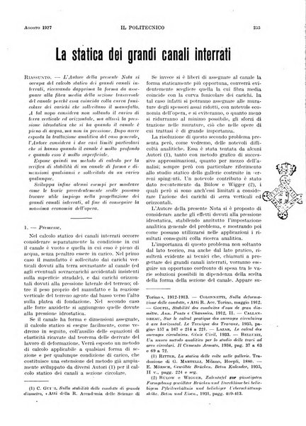 Il politecnico rivista di ingegneria, tecnologia, industria economia, arte