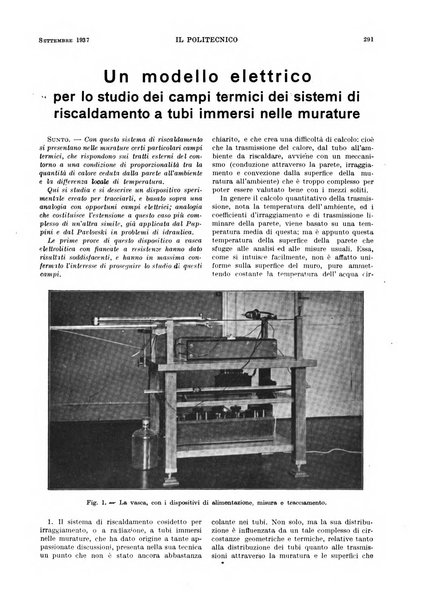 Il politecnico rivista di ingegneria, tecnologia, industria economia, arte