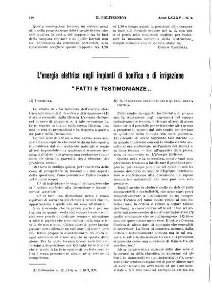 Il politecnico rivista di ingegneria, tecnologia, industria economia, arte