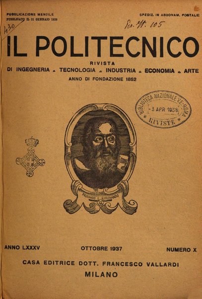 Il politecnico rivista di ingegneria, tecnologia, industria economia, arte